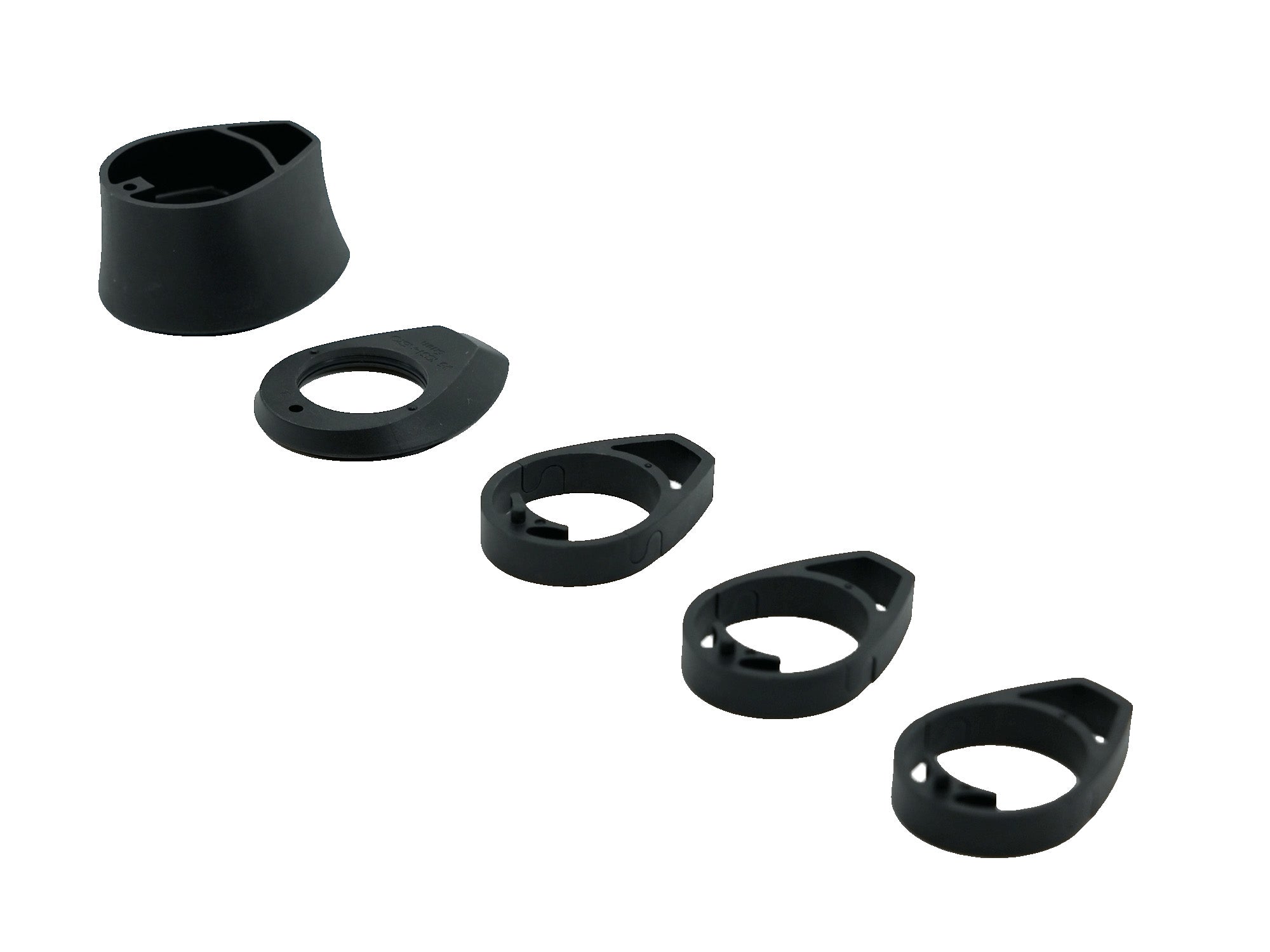 BMC Spare Parts | Topcone Set RM01 BLK ICS1 ICS AERO ICS 0 deg BLACK